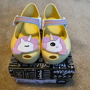 Mini Melissa Unicorn Flats